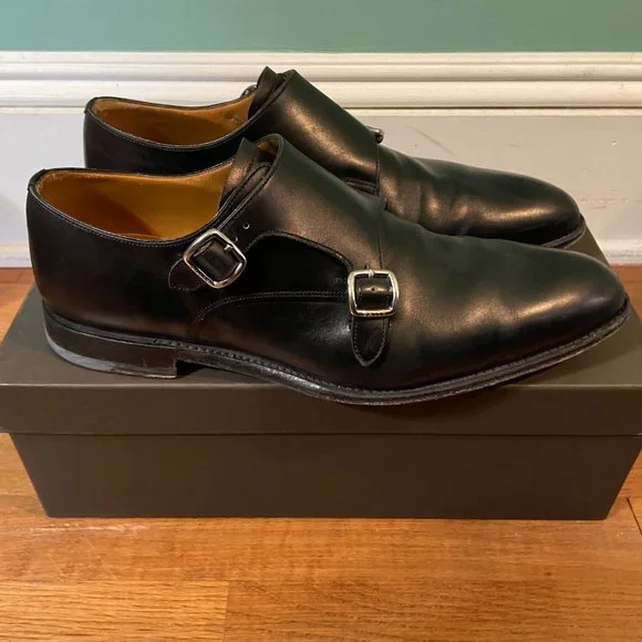 Bally Brown Double Monk Strap Leather Shoes Bally Men main image 3